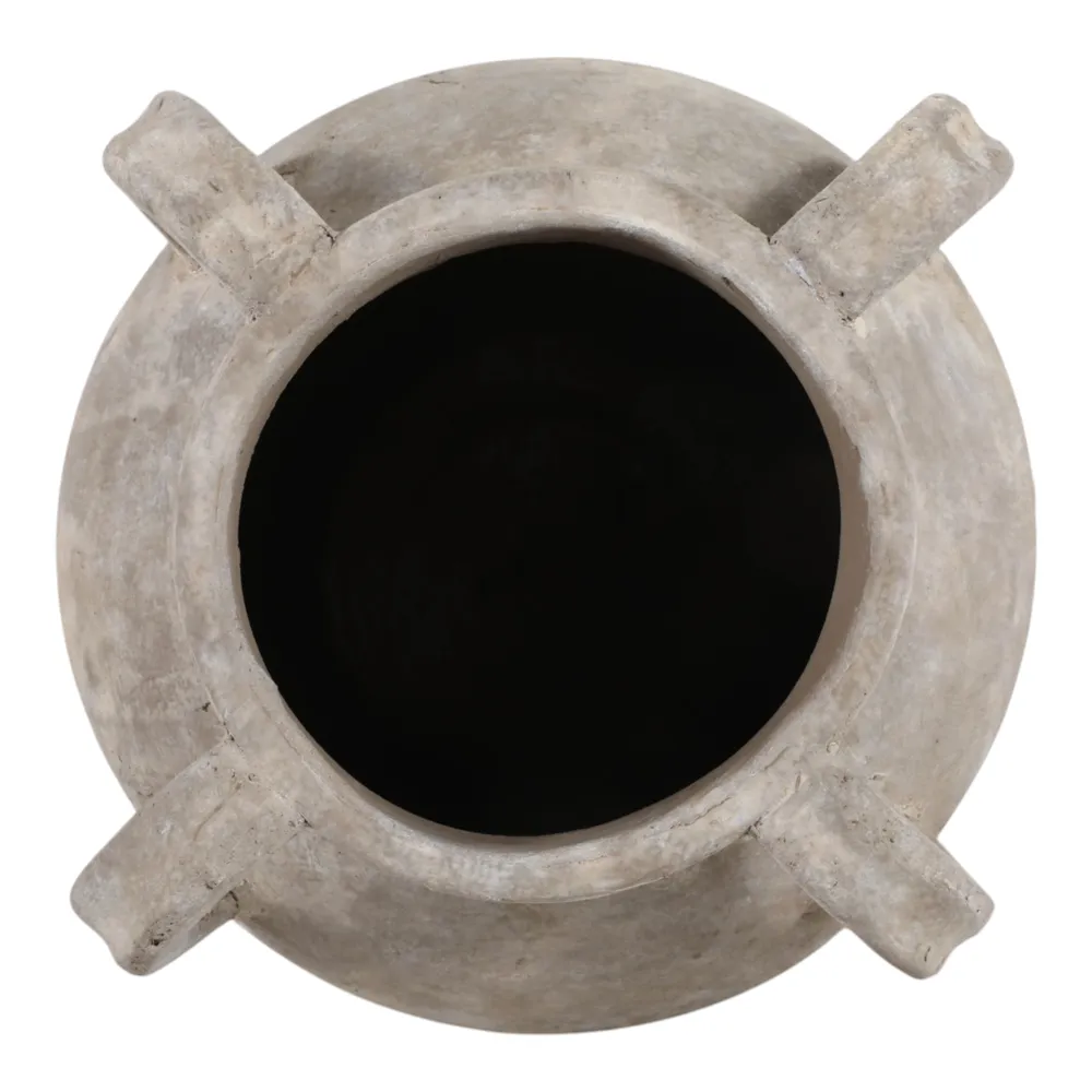SKYELAKE GRAY VASE 12 (IN)