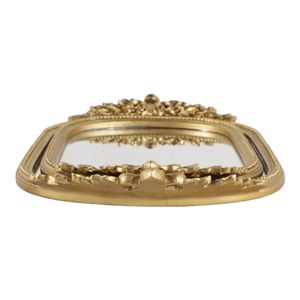 LEONAROSE SET OF 2 GOLD TRAY 2 (IN) 5