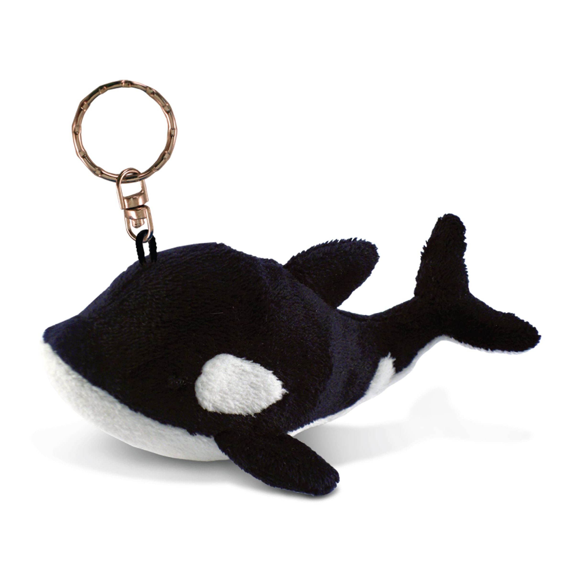 GLITTER KEYCHAIN - ORCA WHALE