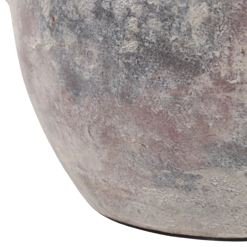 SHERMANGROVE GRAY VASE 9 (IN)