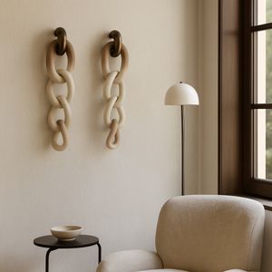REGANOAK SET OF 2 BROWN DECOR 28 (IN) 11