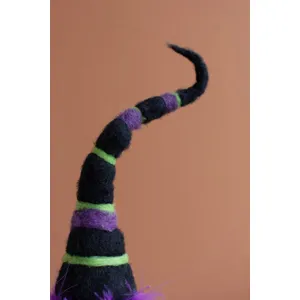 Felt Halloween Bottle Topper / Jack-O-Lantern 2