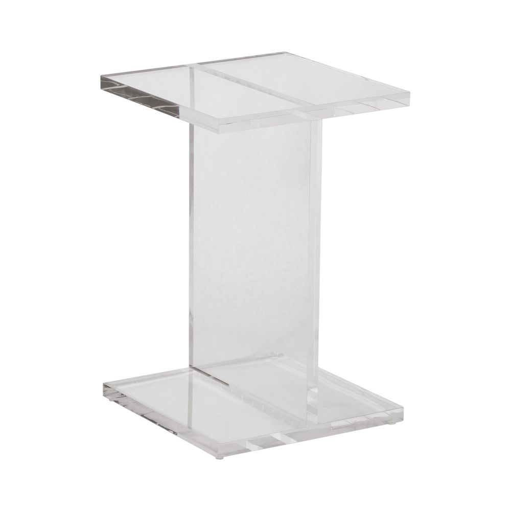 GARNERBEACH CLEAR TABLE 19 (IN)