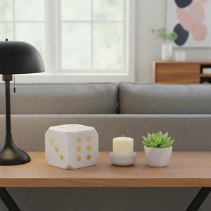 CALHOLM WHITE DECOR 4 (IN) 10