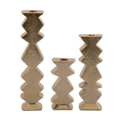 Zig Zag Taper Holder - Set of 3