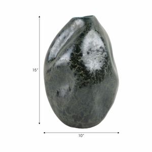 BRAMHAM BLACK VASE 14 (IN) 10