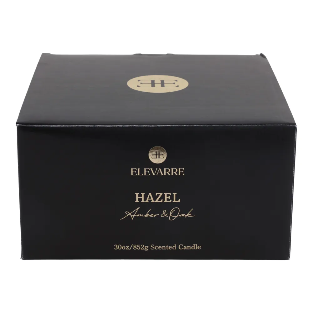 STONELEY BLACK CANDLE 4 (IN)