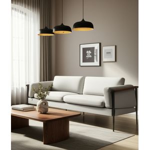 BURTONSHAW GRAY SOFA 34 (IN) 12