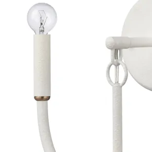 Continuance 11″ High 2-Light Sconce - White Coral 5