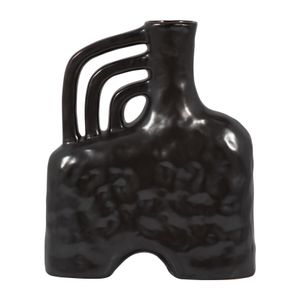 WELDONGROVE BLACK VASE 12 (IN) 1