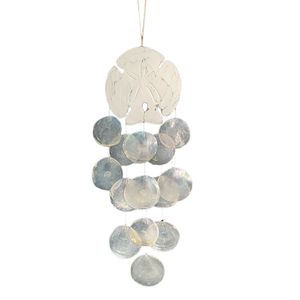 30-3/4" SAND DOLLAR W/NATURAL CAPIZ 1