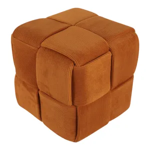 COREYBEACH BROWN OTTOMAN 15 (IN) 6