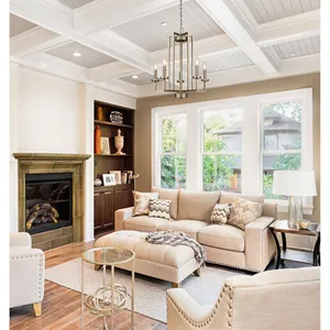 West End 20'' Wide 5-Light Chandelier - Brushed Nickel 4