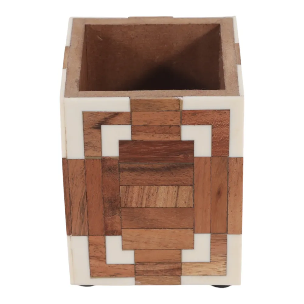 ZANEVIEW IVORY PENCIL CUP 4 (IN)