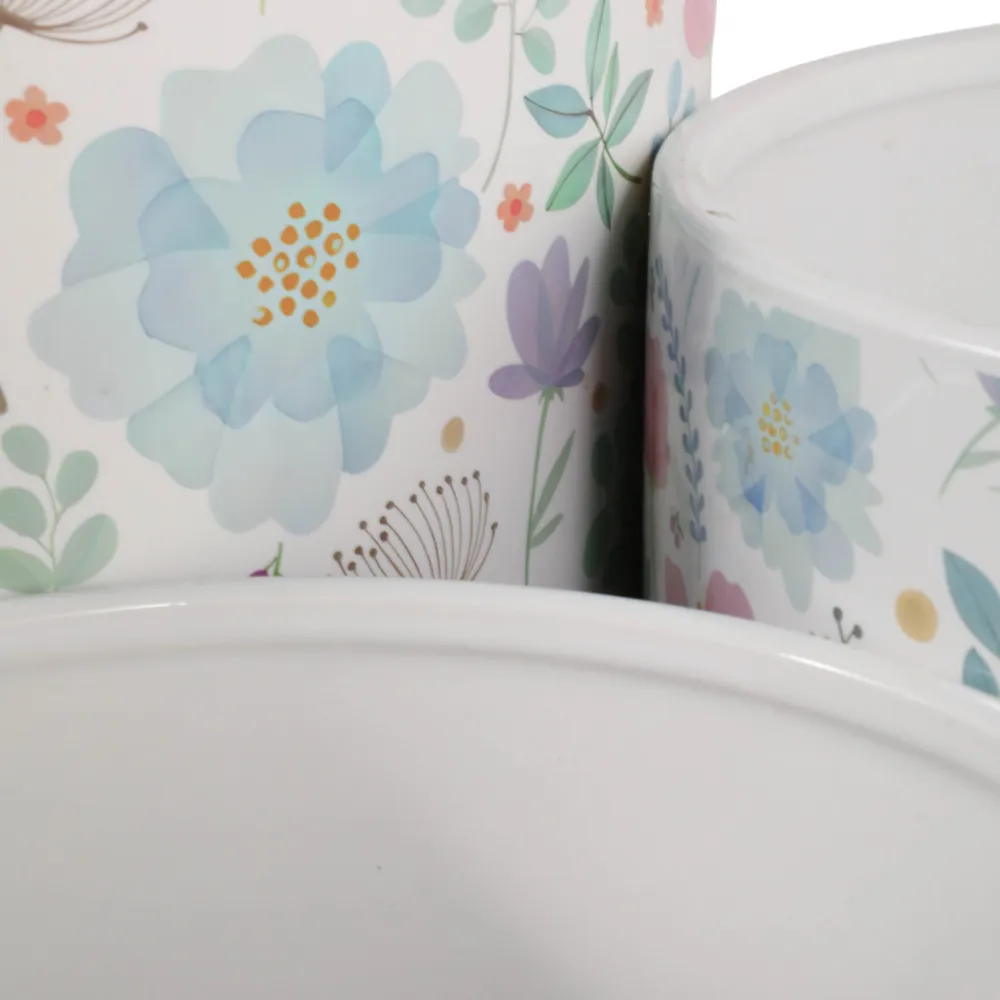 CALTONCROSS SET OF 3 BLUE PLANTER 11 (IN)