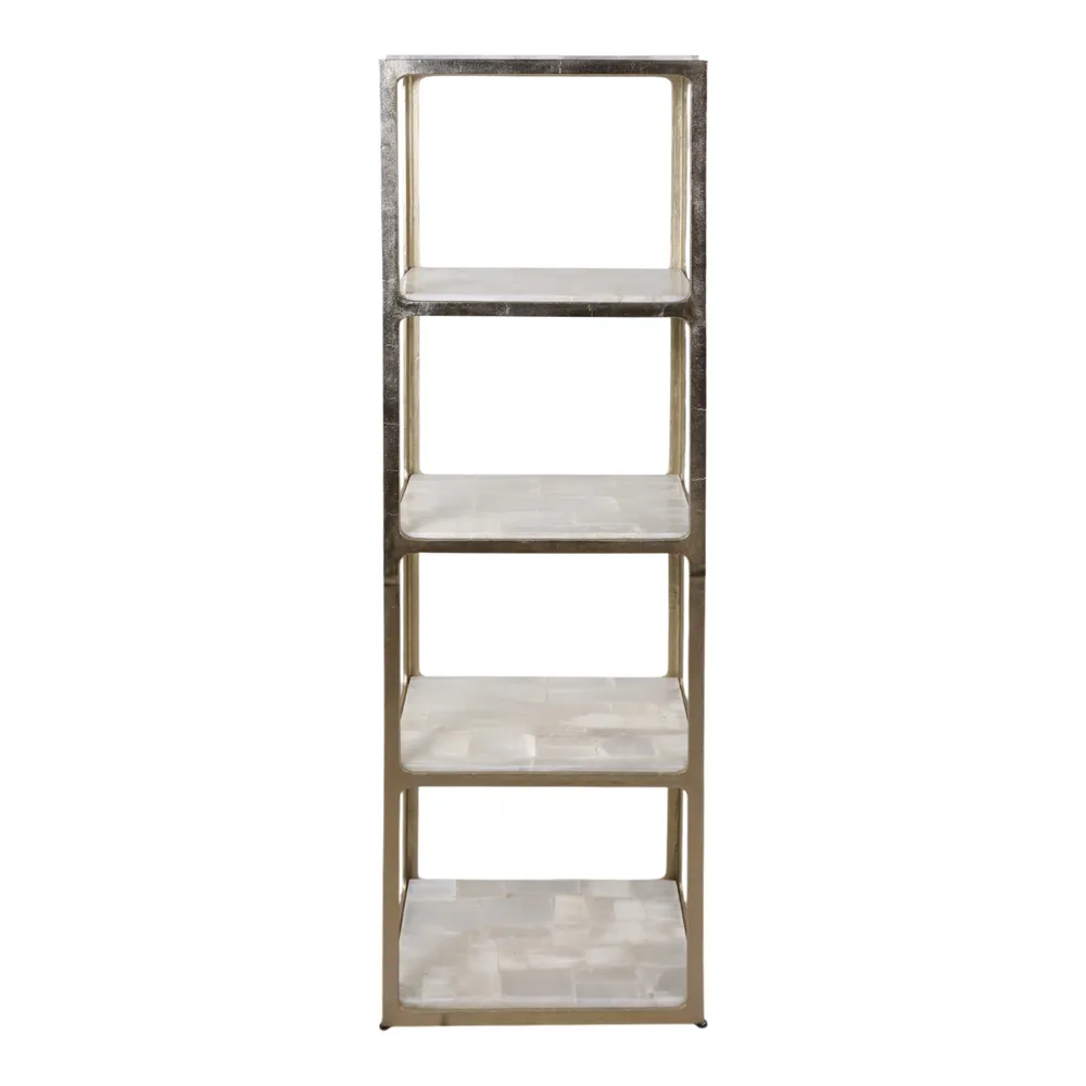 HATTONWAY WHITE ETAGERE 82 (IN)