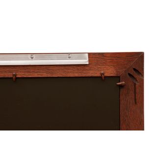 Barnwood Floor Mirror - With Glass - 36