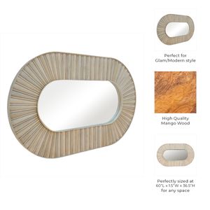 ARNETTSTONE WHITE MIRROR 37 (IN) 9