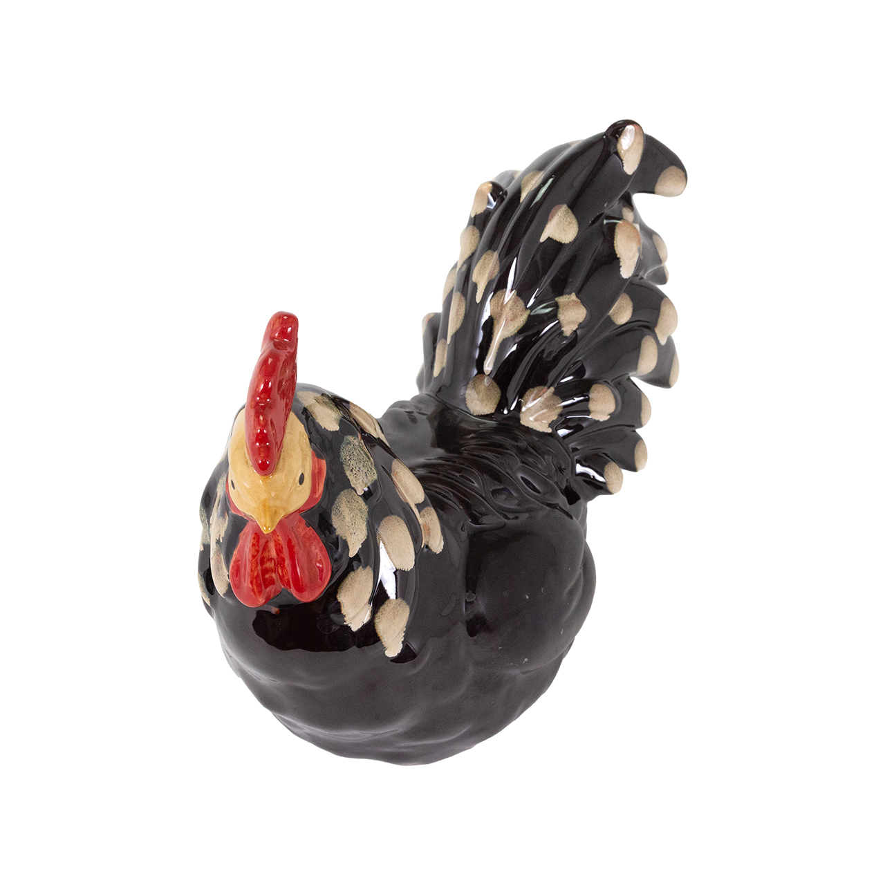 Sitting Rooster Figurine 4