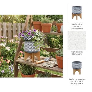 LYNNMILL GRAY PLANTER 6 (IN) 11