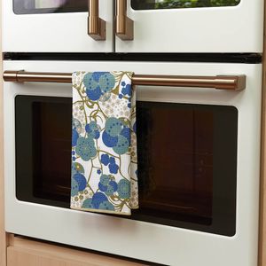 Kintsugi Blue Eco Kitchen Tea Towel 5