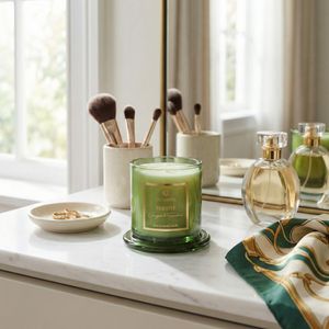 HEMMINGWORTH SERENE GINGER & TAMBOUR CANDLE 5 (IN) 2