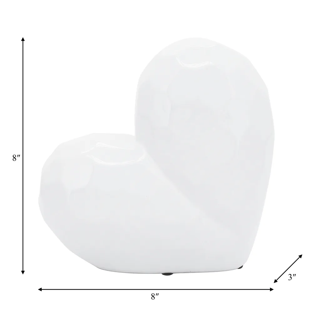 SYLVANBURN WHITE DECOR 8 (IN)