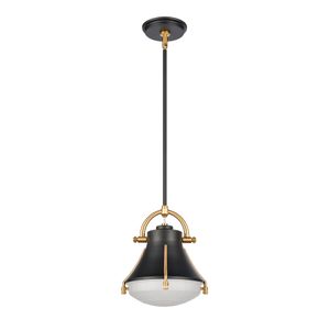 Urbanite 9'' Wide 1-Light Mini Pendant - Matte Black 2