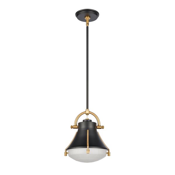 Urbanite 9'' Wide 1-Light Mini Pendant - Matte Black