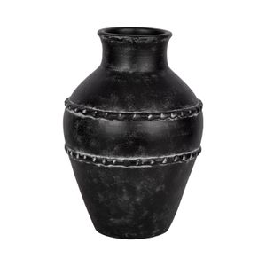 ROSEBEACH BLACK VASE 16 (IN) 4