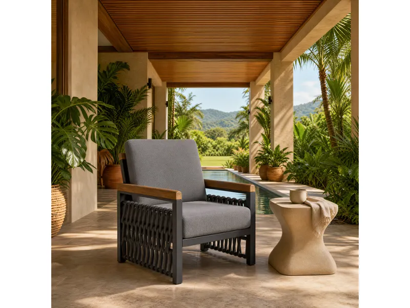 Naru Accent Chair Gray 9