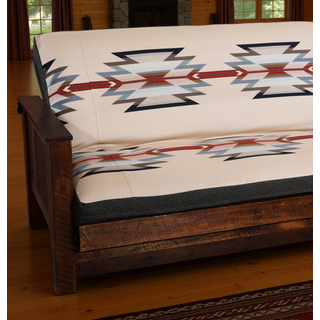 Custom Futon Chair & Ottoman Cover - Full Size Mattress - FRONT:  Fabric Grade 20:  Fabric Name:  TBD; BACK:  Fabric Grade 10-Fabric Name:  TBD ; Welt (Optional):  Add $30