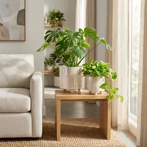 JASPERWAY SET OF 2 IVORY PLANTER 8 (IN) 11