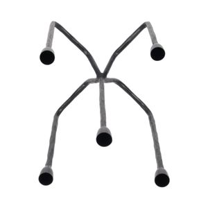 CLARAFIELD BLACK CANDLE HOLDER 17 (IN) 7