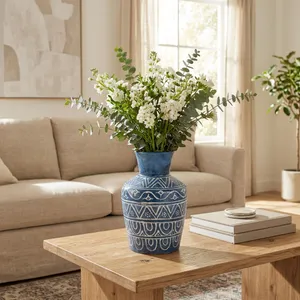 DOYLEROSE BLUE VASE 12 (IN) 11