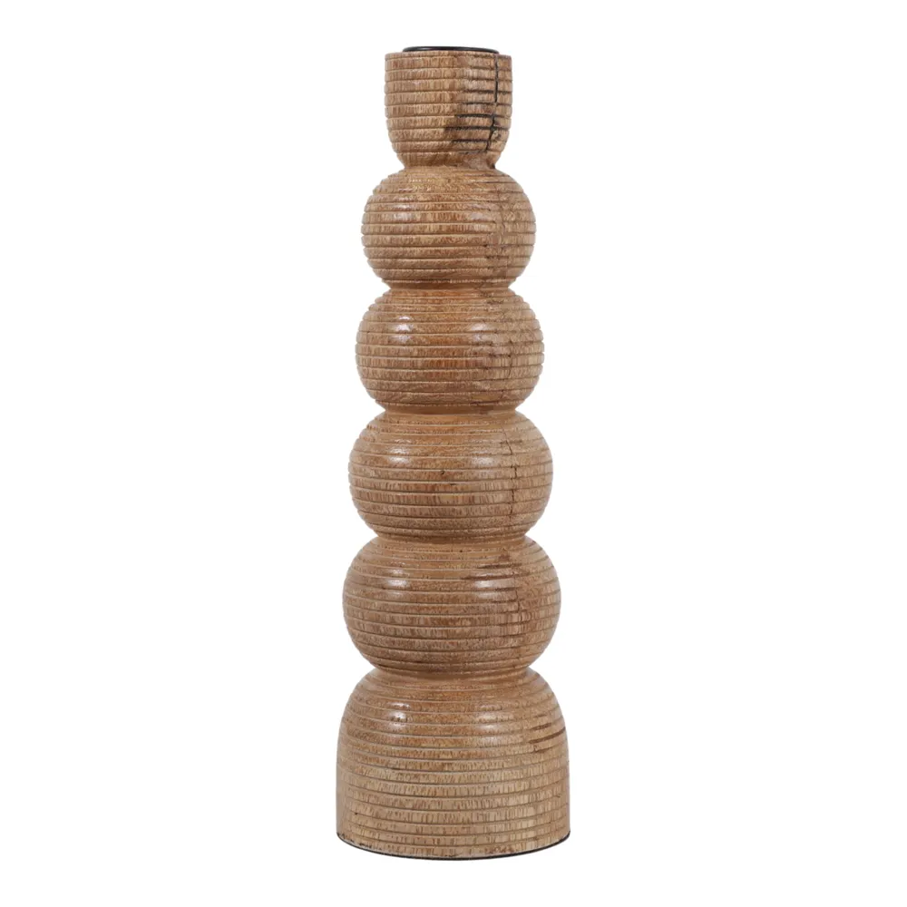 DALEYWIND BROWN CANDLE HOLDER 10 (IN)