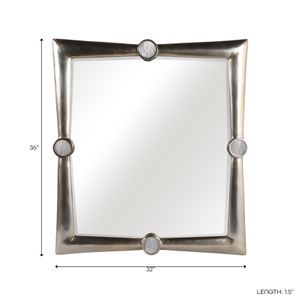 OLIVERCLIFF GOLD MIRROR 36 (IN) 6