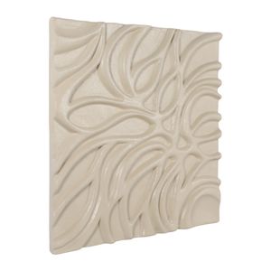 DECKERMOOR IVORY WALL SCULPTURE 36 (IN) 3