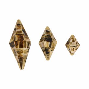 GREYSONWAY SET OF 3 BROWN DECOR 5 (IN) 4