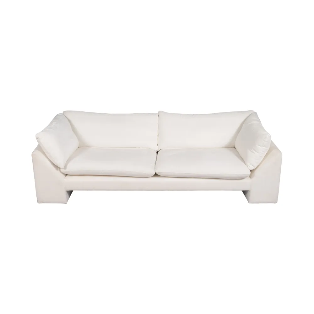 HATTONLAKE WHITE SOFA 32 (IN)