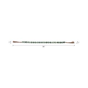 ROSSROSE GREEN BEAD 1 (IN) 9