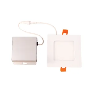 Mercury 4.75'' Wide Integrated LED Square Recessed Light - White 3