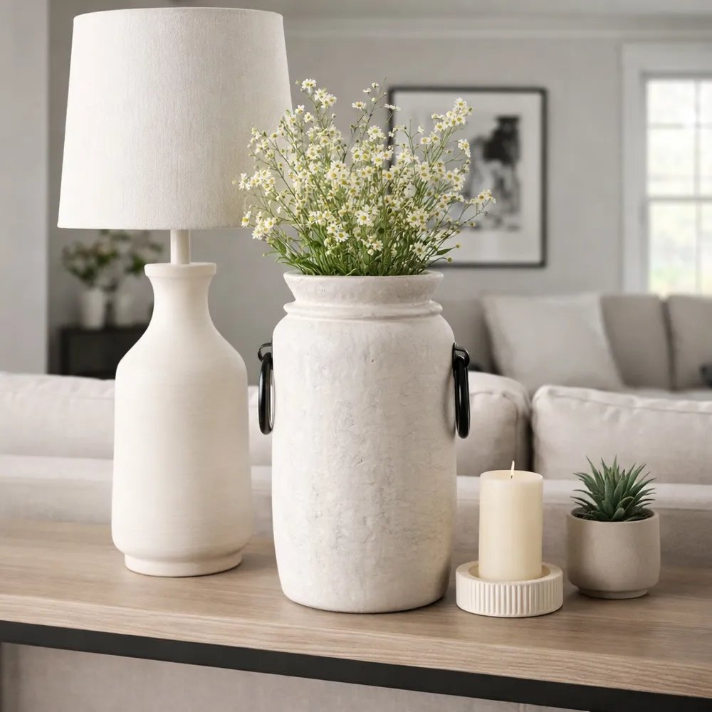 RAEHOLM IVORY VASE 16 (IN)