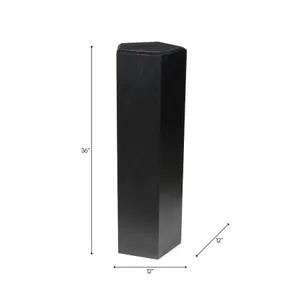 CADENSIDE BLACK TABLE 36 (IN) 10