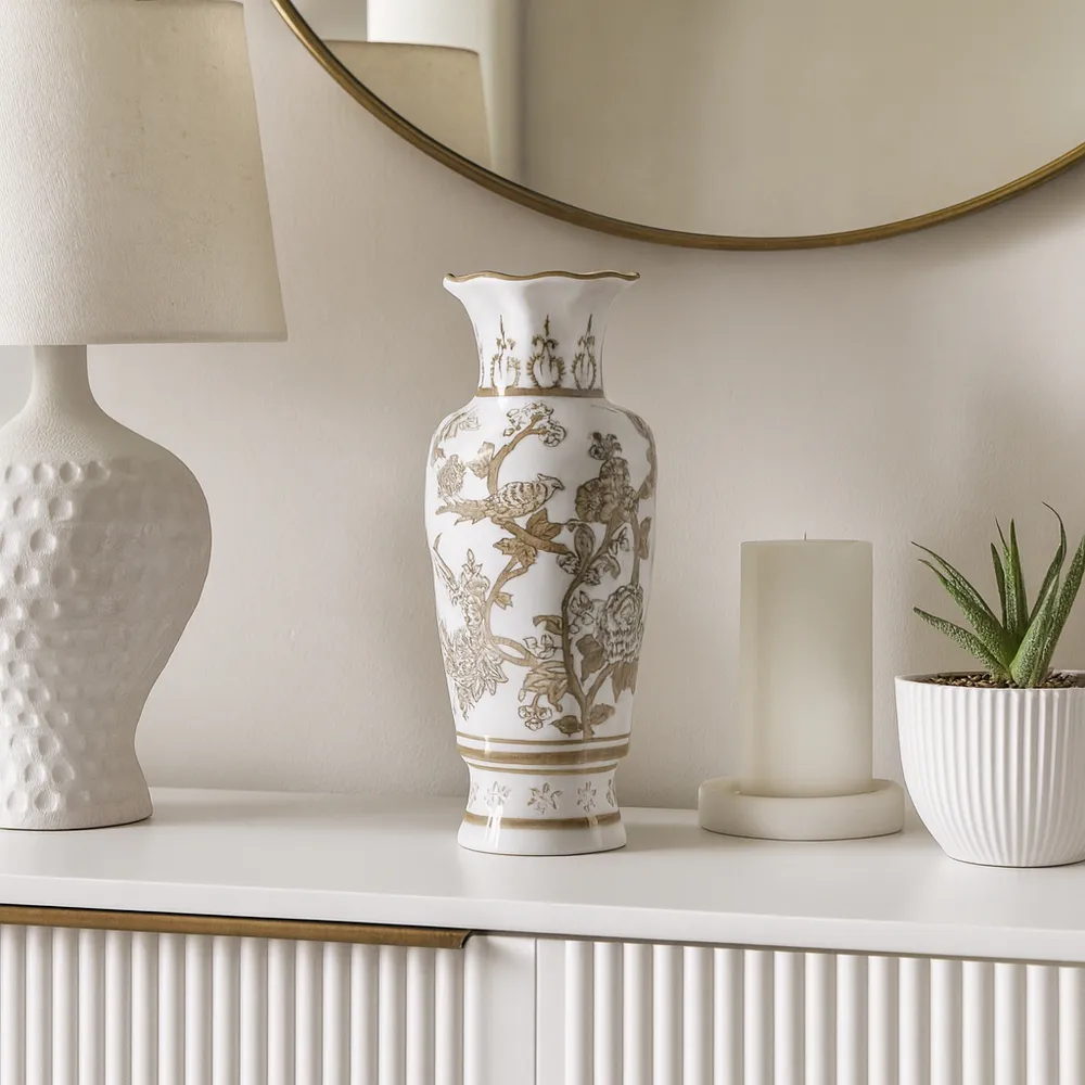 CHLOEWOOD BROWN CHINOISERIE 13 (IN)