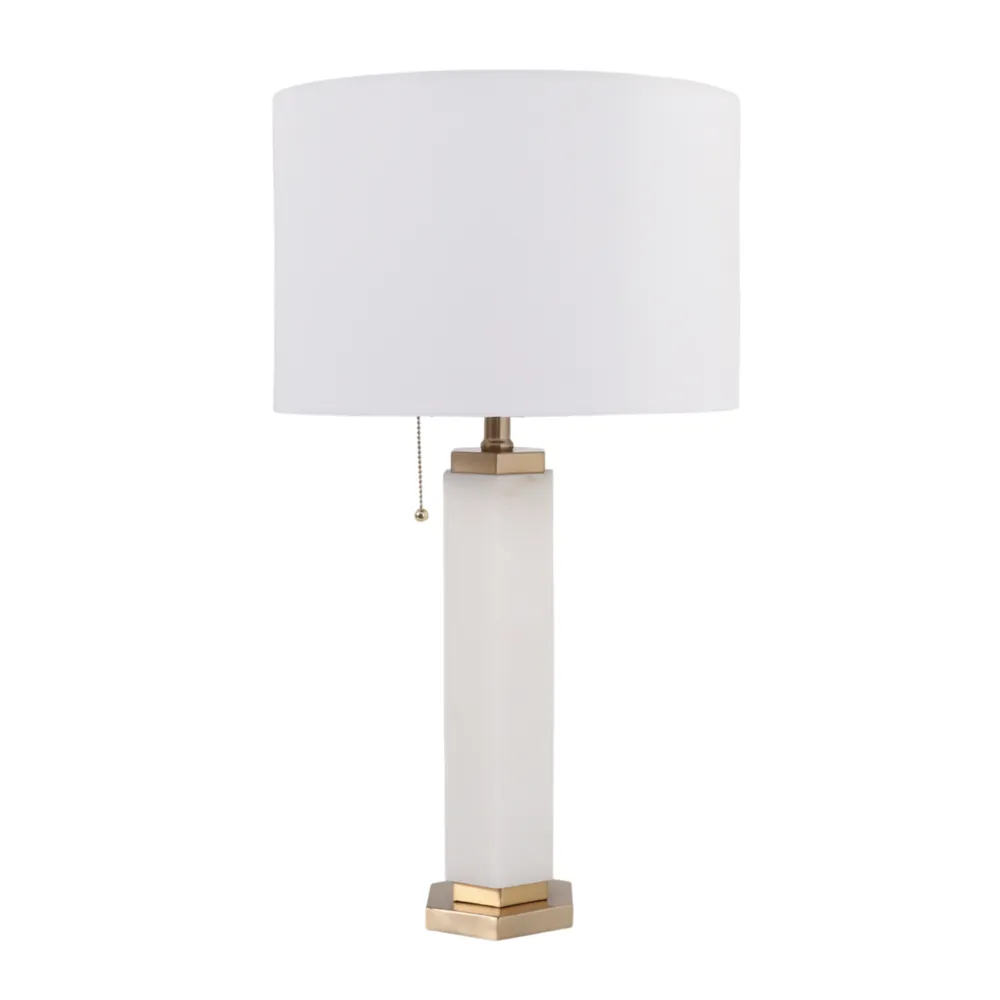 BRYNBROOK WHITE LAMP 28 (IN)