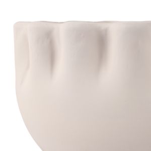 GARFIELDMORE SET OF 2 WHITE PLANTER 7 (IN) 6