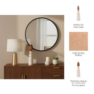 ELLENWOOD IVORY DECOR 19 (IN) 11