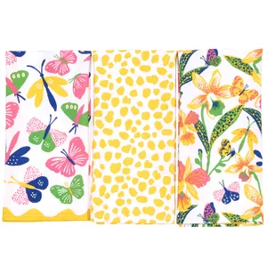 Bloom & Flutter Cotton Kitchen Towels (Set of 3) 4