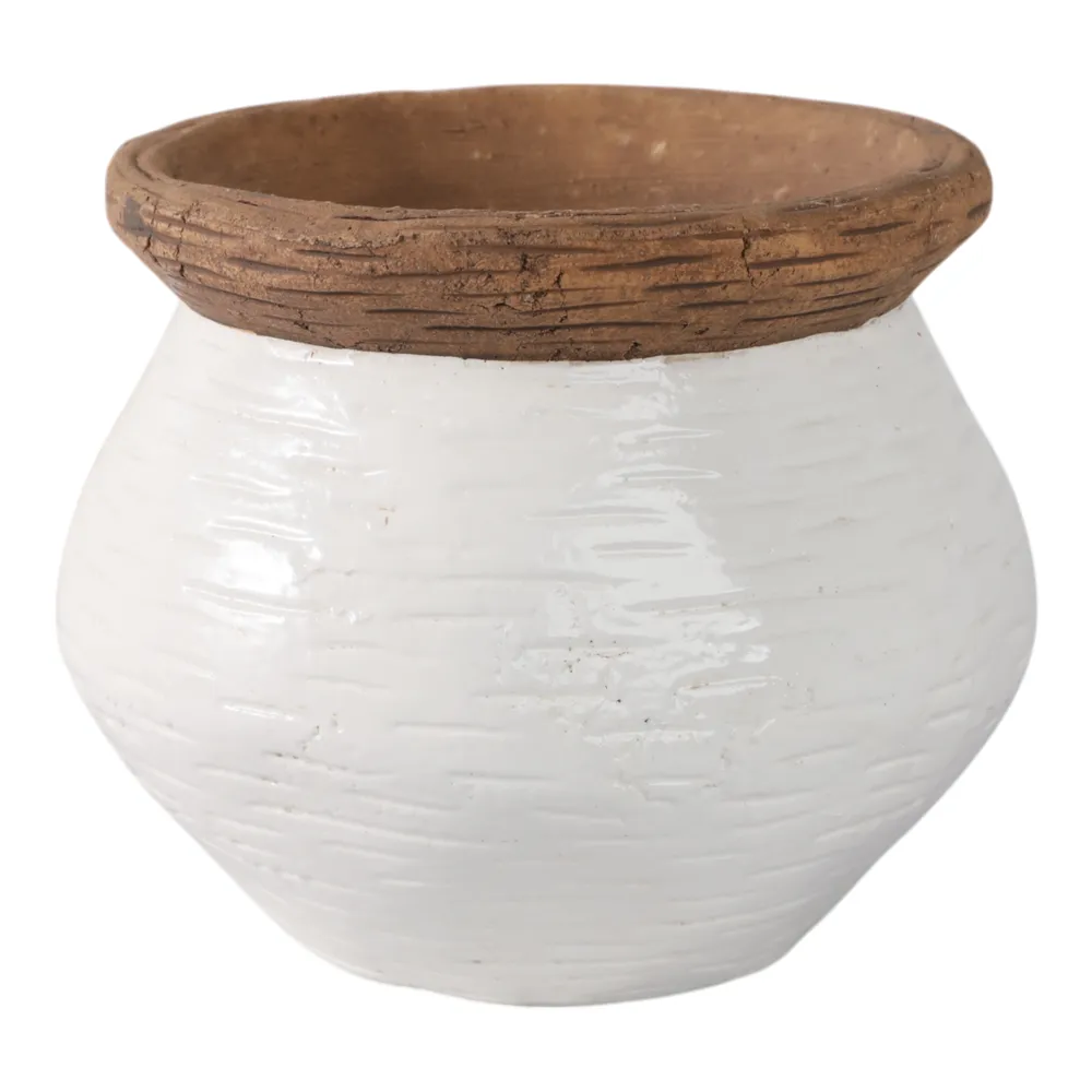 CHESTER WHITE PLANTER 7 (IN)